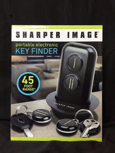 The Sharper Image Portable Electronic Key Finder The Black Series