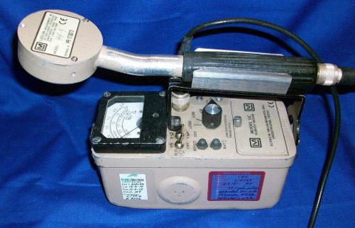 Ludlum 14C w/ 44-9 GM Pancake Probe Geiger Radiation Survey Alpha/ Beta/ Gamma