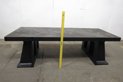97&#034;x40&#034; Vintage Cast Iron Welding Layout Work Table 3-1/2&#034; Solid Top