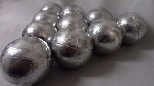 25 Lbs. Zinc Anode Ball .9998 Pure Zinc Round Ball Anode Metal Free Shipping