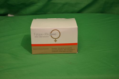 Gyrus ACMI Falope-Ring Bands Ref FRB-30 Includes 30 pieces w/ Dilators and Guide