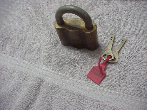 Abloy padlock substantial size 7/16 shackle 2&#034; tall 2 1/2&#034; wide and 7/8 &#034; thick for sale