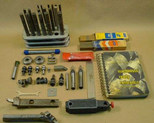 MACHINIST TOOLS lathe cutter stones balls centers bearings ref book *3