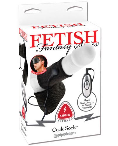 Fetish Fantasy Series Shock Therapy Cock Sock Penis Electrical Strap