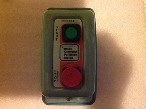 1 pc of RT3 Brook Crompton Parkinson AC Motor Starter 415v 50Hz