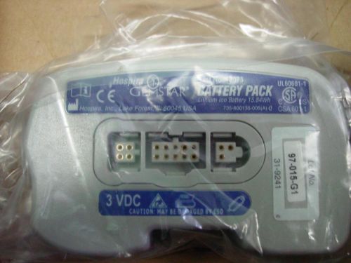 Hospira gemstar battery pack 13073 new never used