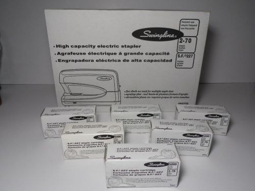 Swingline 69270 high capacity electric stapler 70 sheet capacity &amp; 30000 staples for sale