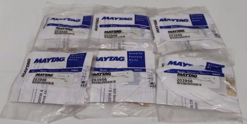 Lot of (6) Maytag 203956 Whirlpool Washer Snubber Damper Pad Kit w/ Poly Lube