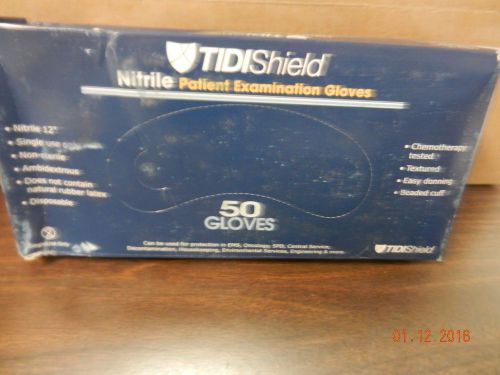 TidiShield #940002 Nitrile Exam Glove PowderFree Medium Dented BoxSale  - 100pcs