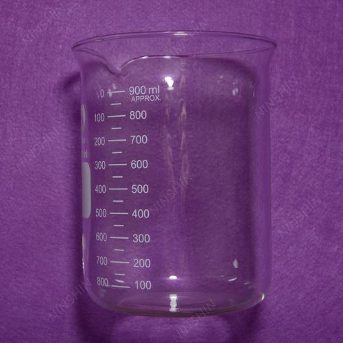1000 ml beaker (1L) Laboratory Glass Beaker Wide Mouth Pyrex Borosilicate