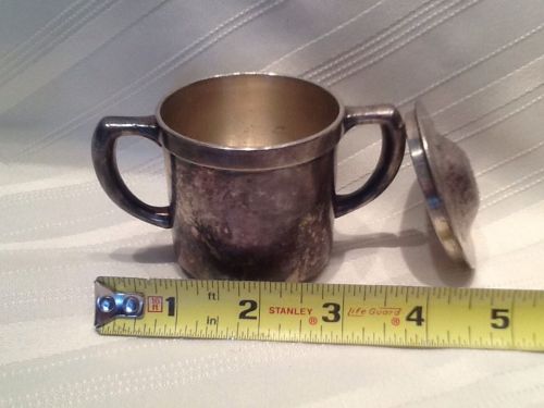 TOMAC AMERICAN HOSPITAL SUPPLY CORPORATION SILVER PLATED Double-handled Cup