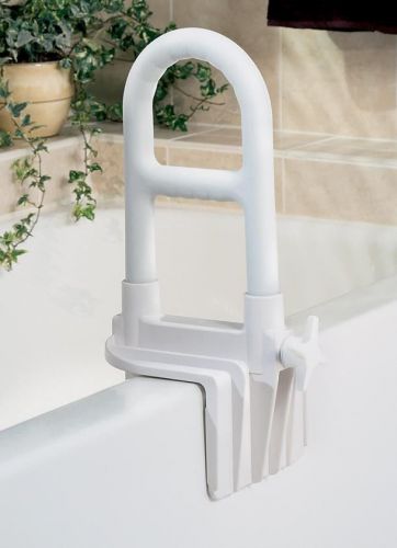 Tub grab bar, white powder coated in brown box, free shipping, no tax, #8220 for sale