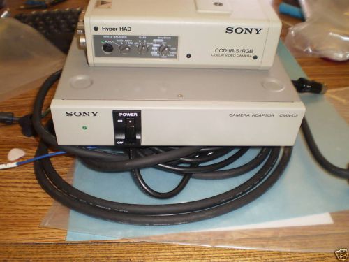 Sony Model: DXC-151A CCD Camera w/ Sony CMA-D2 Adapter&lt;