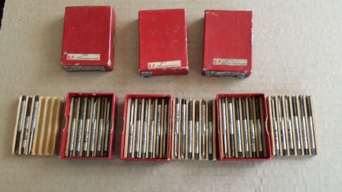 LOT OF 33 PCS.  10-24  HSS TAPS 2 flute .005&#034; OVERSIZE GREENFIELD NO RESERVE!!!