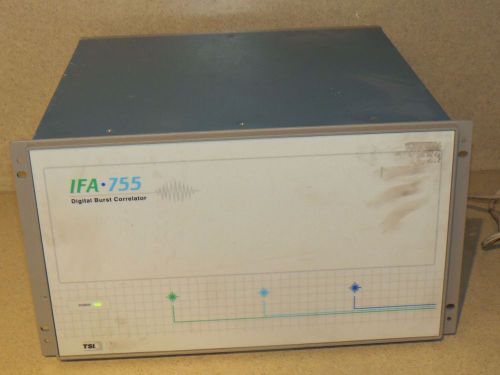 TSI DIGITAL BURST CORRELATOR MODEL IFA 755 IFA755