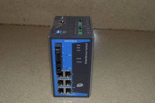 MOXA ETHERDEVICE SWITCH MODEL TYPE EDS-508A-SS-SC (1G)