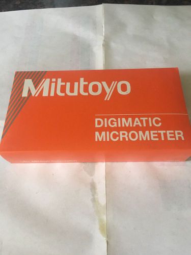 Brand New Mitutoyo 293-831-30 0-1&#034; .0001 Res Electronic Outside Micrometer