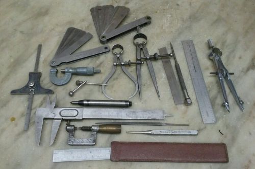 Miscl Lot of Machinist Tools