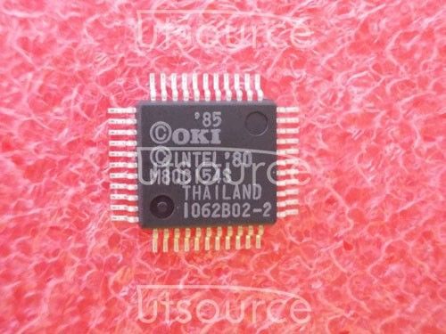 10PCS M80C154S  Encapsulation:PLCC-44,CMOS 8-bit Microcontroller