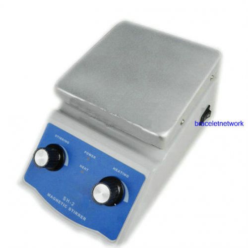 220V 1L LabThermostat Magnetic Stirrer Electric Heating Mixer SH-2 0~1600r