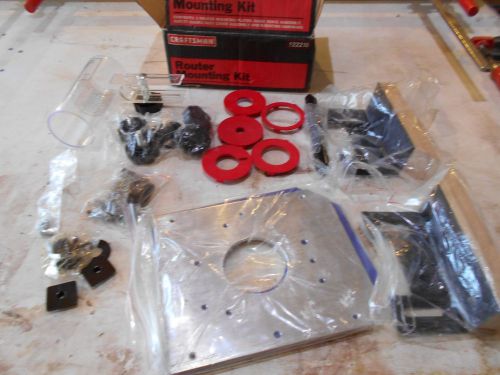 Craftsman Router mounting kit 9 22210 ryobi ridgid table saws