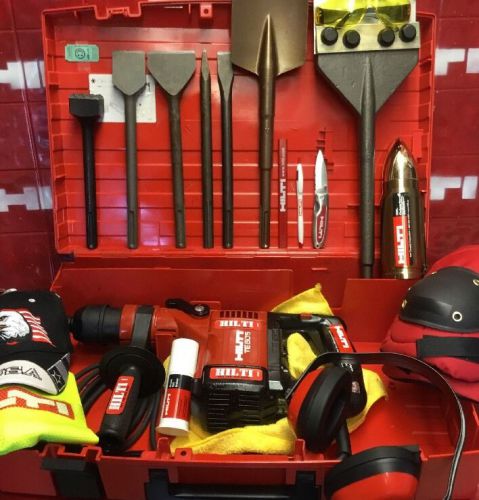 HILTI TE 505, L@@K, BREAKER, CHISELS INCLUDE, FREE EXTRAS, DURABLE, FAST SHIP