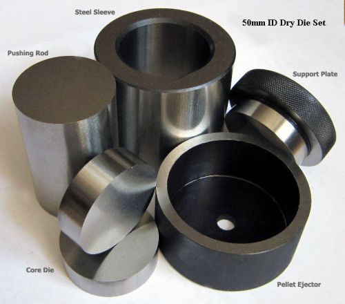 50mm id harden steel pellet press tablet mills dry pressing die set mold for sale