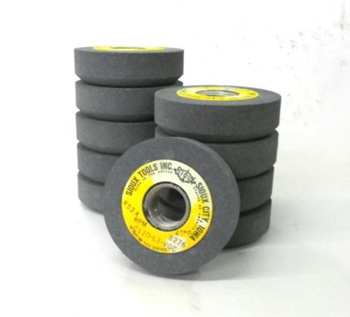 Sioux tools inc. grinding wheels c120-l3-vgc, 8276 rpm, 45 degrees, roll of 10 for sale