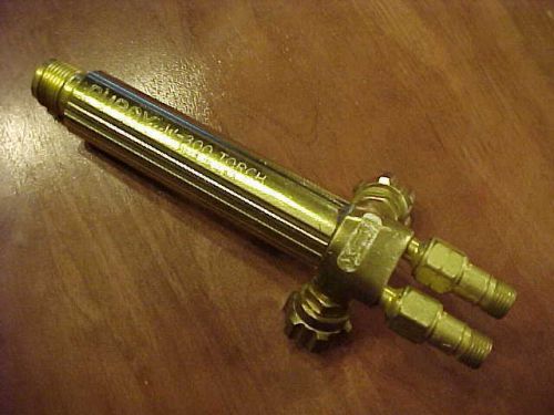 PUROX WELDING TORCH HANDLE W-300 w/ CV-7R OXY and CV-8L CHECK VALVES NEW