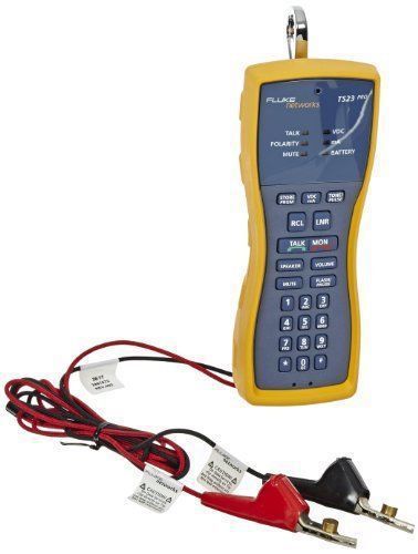 Fluke Networks TS23-A-09 TS23 Standard Voice Data and Video Telephone Test Set