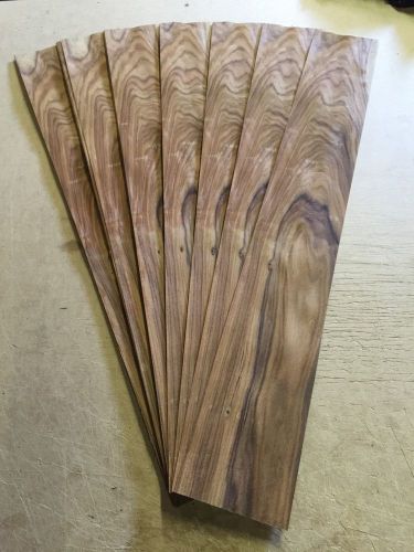 Wood Veneer Rosewood 5x36 22Pcs Total Raw Veneer  &#034;EXOTIC&#034; RW4 6-16-16