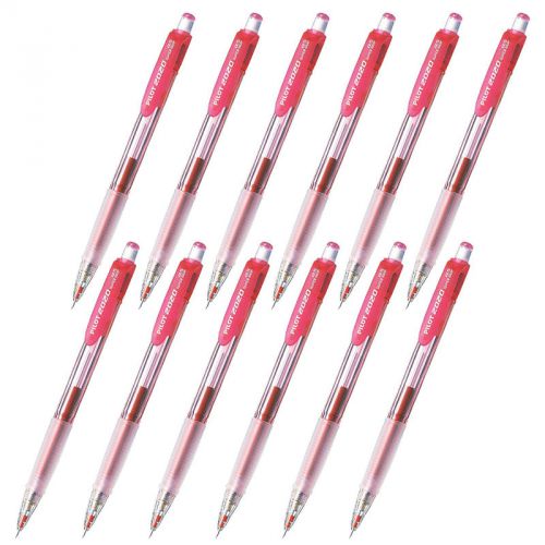 GENUINE Pilot HFGP-20N 2020 Super Grip 0.5mm Mechanical Pencil (12pcs) - Red