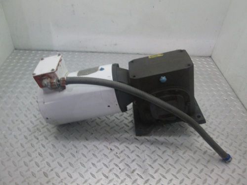 BALDOR 1 HP MOTOR VWDM3548T 208-230/460V 1725 RPM W/ BOSTON GEARBOX F726-30-B7-G