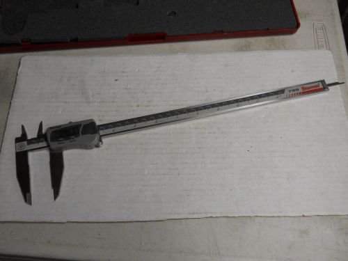Starrett  #799 electronic calipers 0-12&#034; (300mm) in case.   slightly used for sale