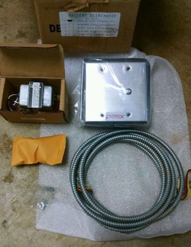 Detex BE-961-1 Battery Eliminator NOS