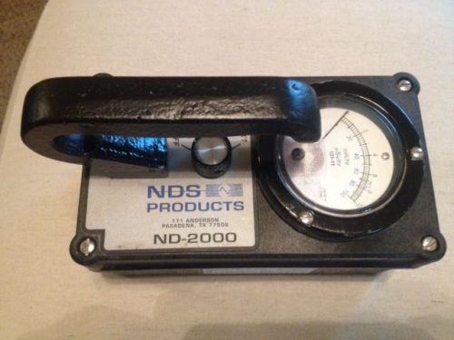 Nds survey meter nd-2000 radiographic survey meter x-ray, gamma, ndt, nde, ndi for sale