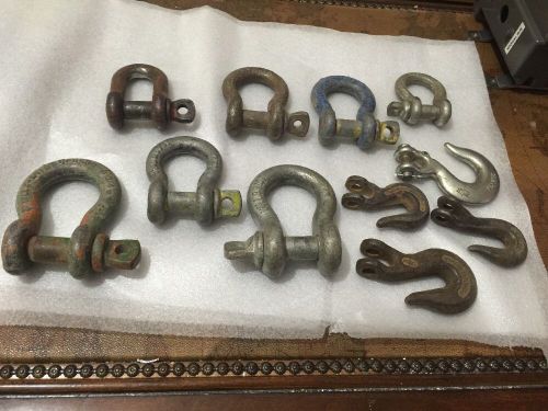 Crosby wll and hooks lot of 11 for sale