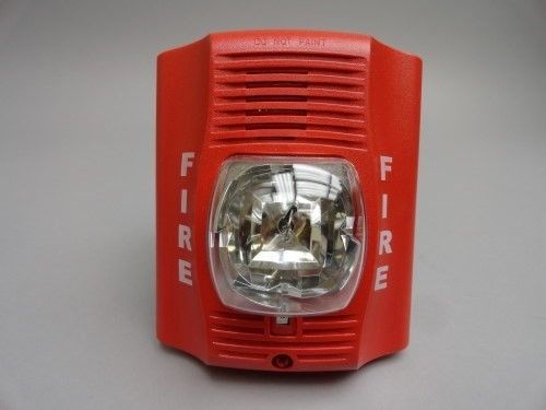System Sensor spectralert advance P2R fire alarm horn/strobe RED STD CD 2wire