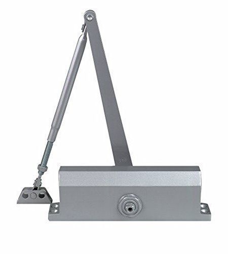 Advantage Commercial Grade Door Closer Size 4 Spring, Aluminum