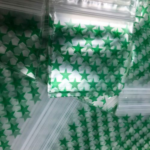 2020 2&#034; x 2&#034; ziplock plastic bags baggies 200 2.5mil green star guarante quality for sale