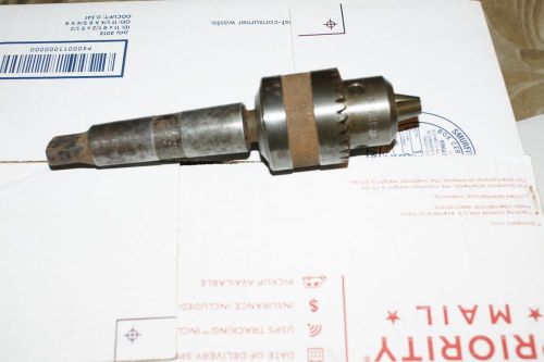 CUSHMAN 13mm 1/2&#034; DRILL CHUCK C13L 33JT with 3MT Arbor,made in JAPAN