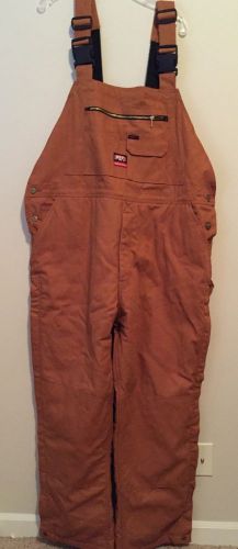 FR Work Pants - Insulated Bib Overalls by Key Work Wear NWOT Men&#039;s 2XL
