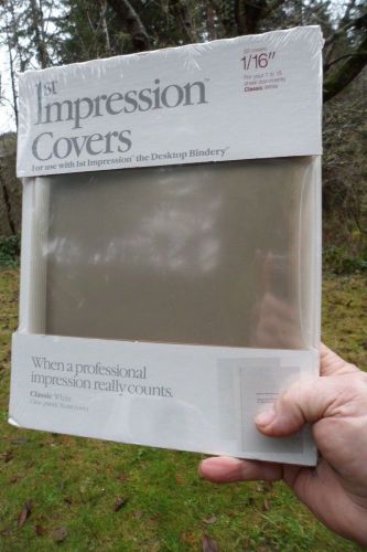 Avery Dennison 1st Impression Desktop 1/16&#034; Covers Classic White