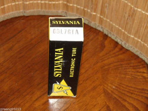 Vintage Sylvania 6BL7 GTA Stereo Tube Strong &amp; Balanced  NIB #0254 754 86