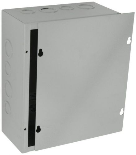 Bud industries jb-3958-ko steel nema 1 sheet metal junction box with knockout an for sale