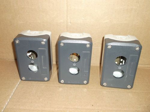 XALD02 Telemecanique Double 2 Pushbutton Enclosure Box Schneider