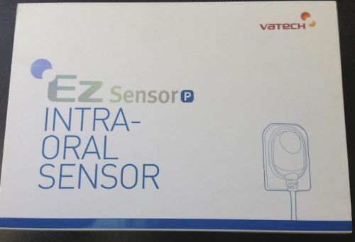 2x vatech ezsensor p dental intraoral digital x-ray sensor &amp; software lide-0001 for sale