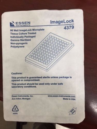 ESSEN ImageLock 96 well TC treated individually Packaged Gamma sterilized #4379