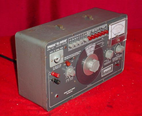 Sprague Tel-Ohmike TO-6 Multi-range Capacitor and Resistor Analyzer
