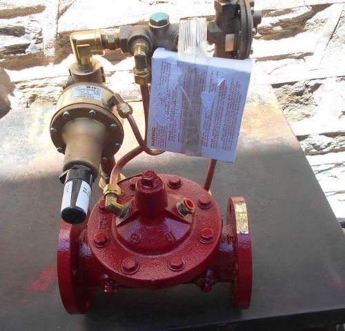 Cla-val 2&#034; fire pump pressure relief valve 50b-4kg1kx  never used new w-press gu for sale